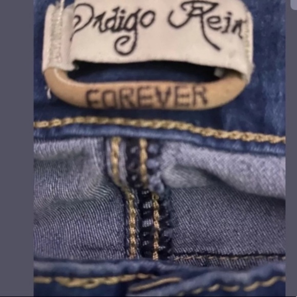 Indigo Rein Medium Wash Forever Skinny Jeans Denim Pants Women’s / Juniors Sz 3 - Picture 10 of 11